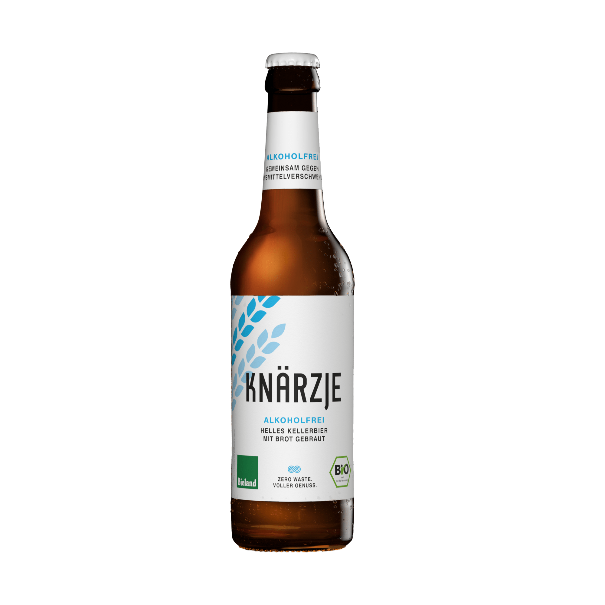 Knärzje Alkoholfrei – Helles alkoholfreies Bio-Kellerbier