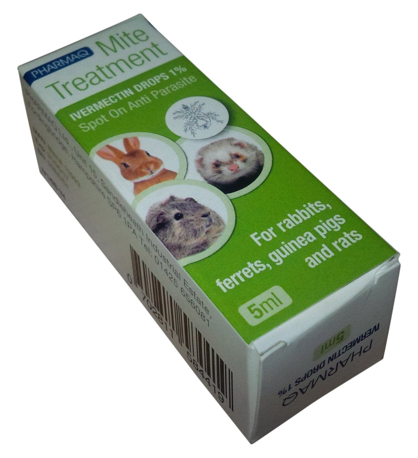 ivermectin for guinea pig lice