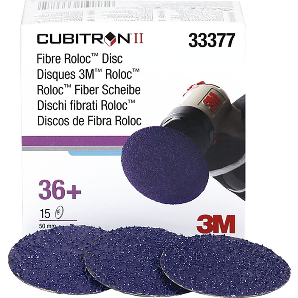 3M Cubitron II Fibre Roloc 2 60+ Blue