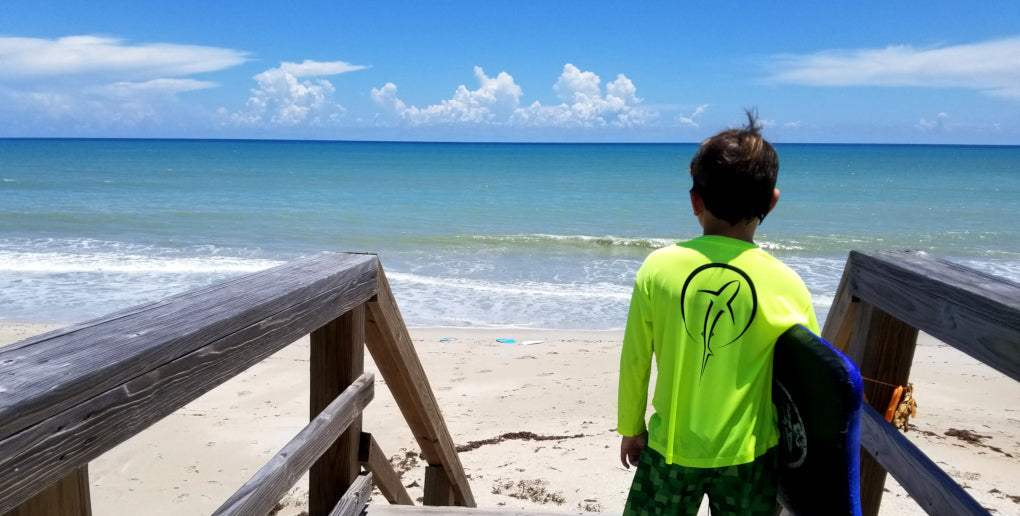 Swim Shirts for Boys and Girls, Buy Kids' Rash Guard Tops – Shark Zen