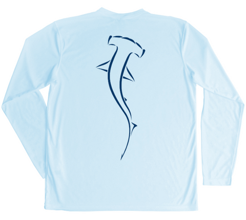 Long Sleeve Swimming Shirt  UPF Thresher Shark Shirt – Shark Zen