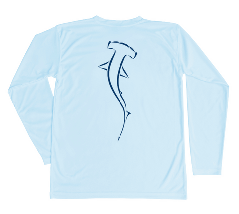Kids Great White Shark Swim Shirt