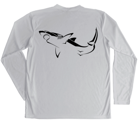 Great White Shark Women's Swim Shirt