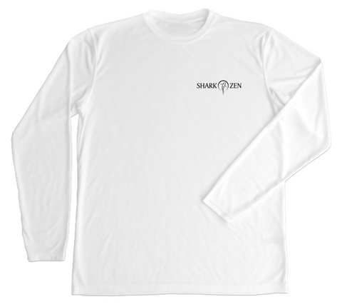 Performance Fishing Shirt | Long Sleeve UV Tuna Shirt Small / White