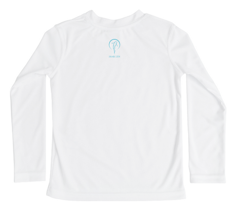 Shark Toddler & Youth Jersey Long Sleeve Tee from The Clean Earth Project