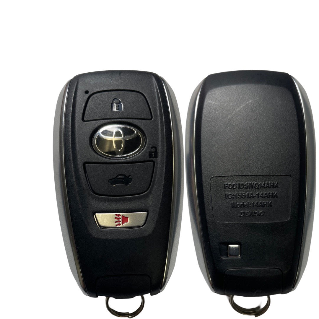 2022-2023 Toyota GR86 / 4-Button Smart Key / PN: SU003-10030 / HYQ14AHK (OEM REFURBISHED)