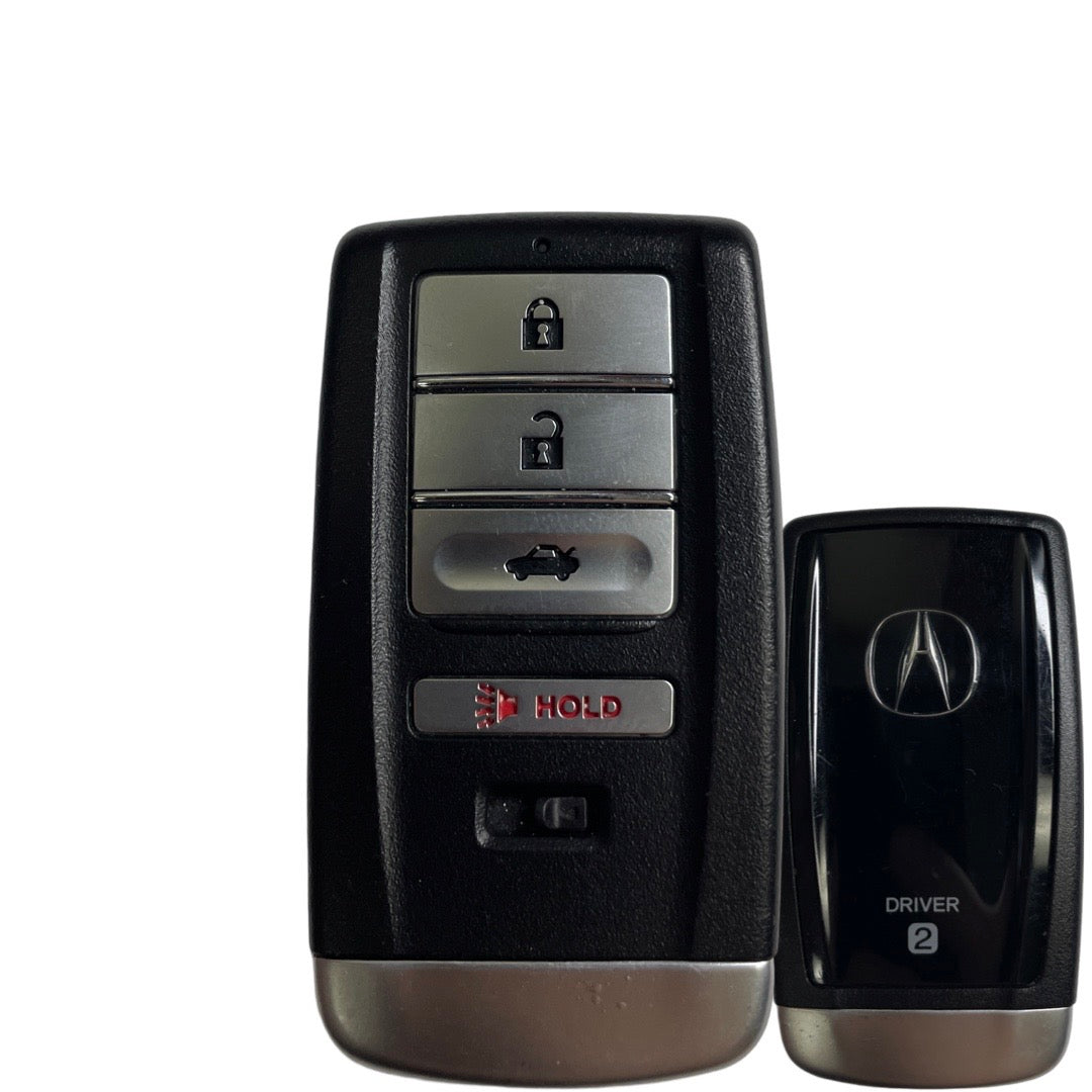2015-2020 Acura ILX RLX TLX / 4-Button Smart Key / PN: 72147-TZ3-A11 / KR5V1X (OEM Refurb)(Driver2)