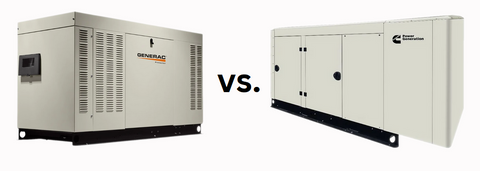 Generac RG06045 vs. Cummins RS60 product specification differences