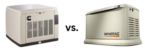 Cummins air-cooled generators vs. Generac air-cooled generators