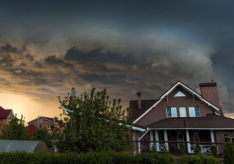 Image depicting approaching stormy weather