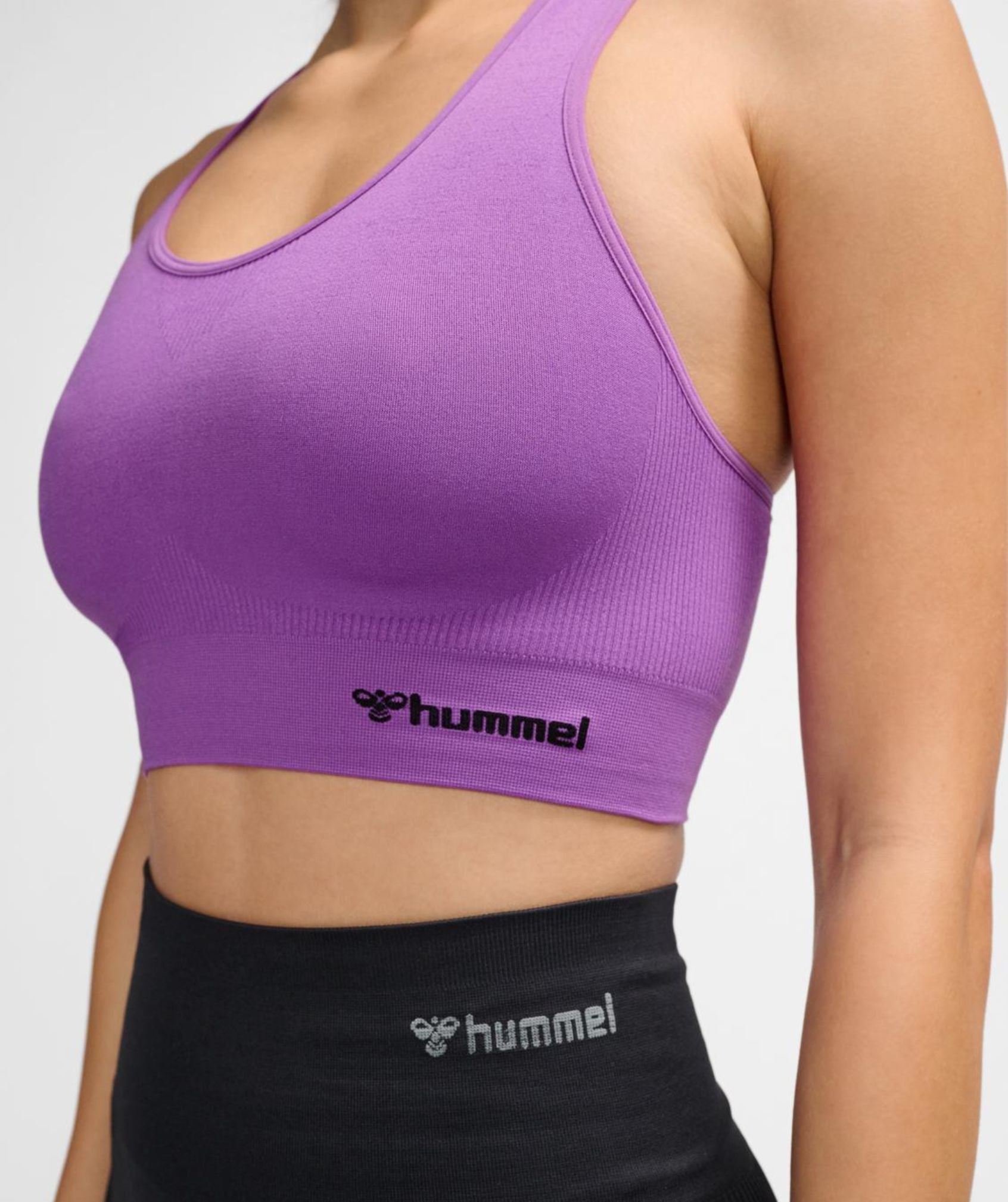 hummel TIF SEAMLESS SPORTS TOP - BLUE HORIZON