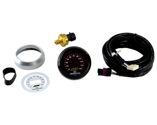 MTX-D: Digital Dual Function Oil Pressure & Temperature Gauge, 0-145 PSI