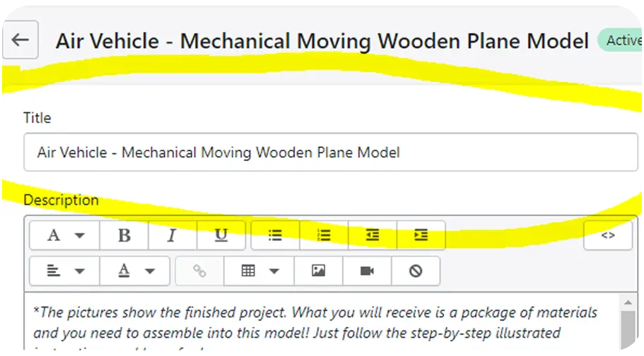 Considering SEO in Product Titles