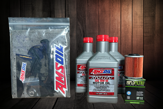 Amsoil 10W40 Oil Change Kit for KRX 1000