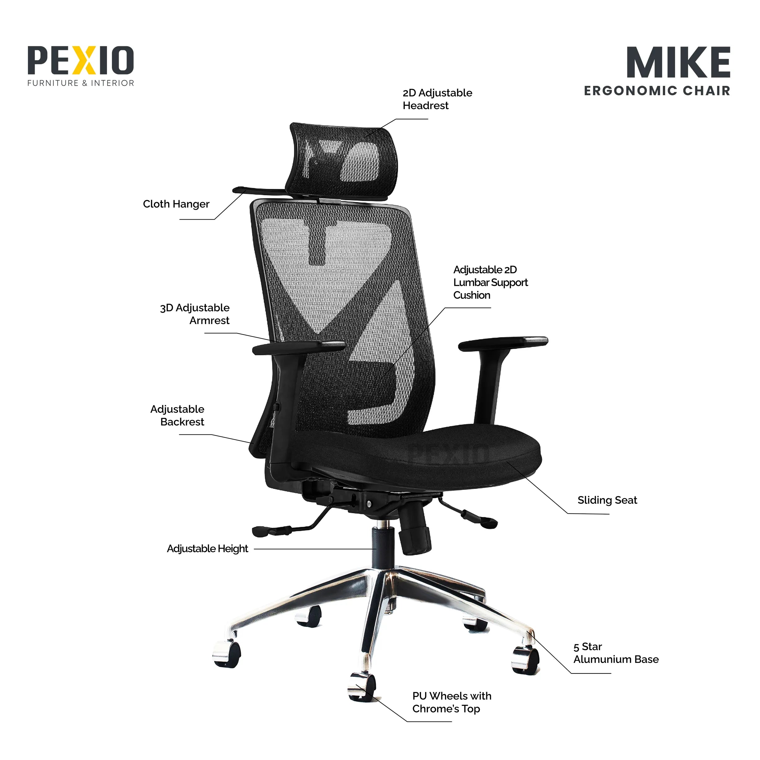 Mike Ergonomic Chair