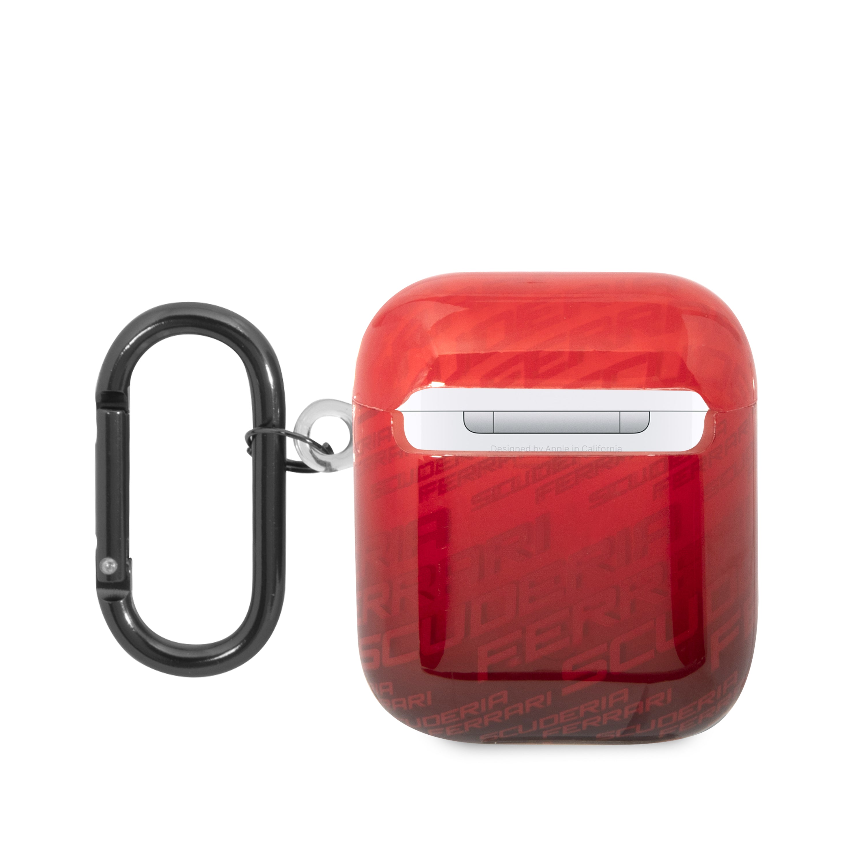 Luxury Airpods Case Cover For 1st/2nd Generation. Red Color.