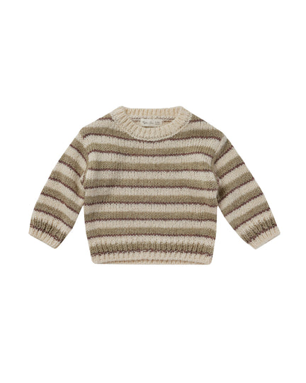 Rylee + Cru Aspen Sweater - Fall Stripe Image 1