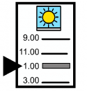 Symbol for Classroom Schedule