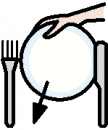 Symbol for Setting the table