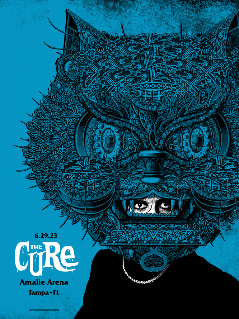 The Cure Poster Blue Variant
