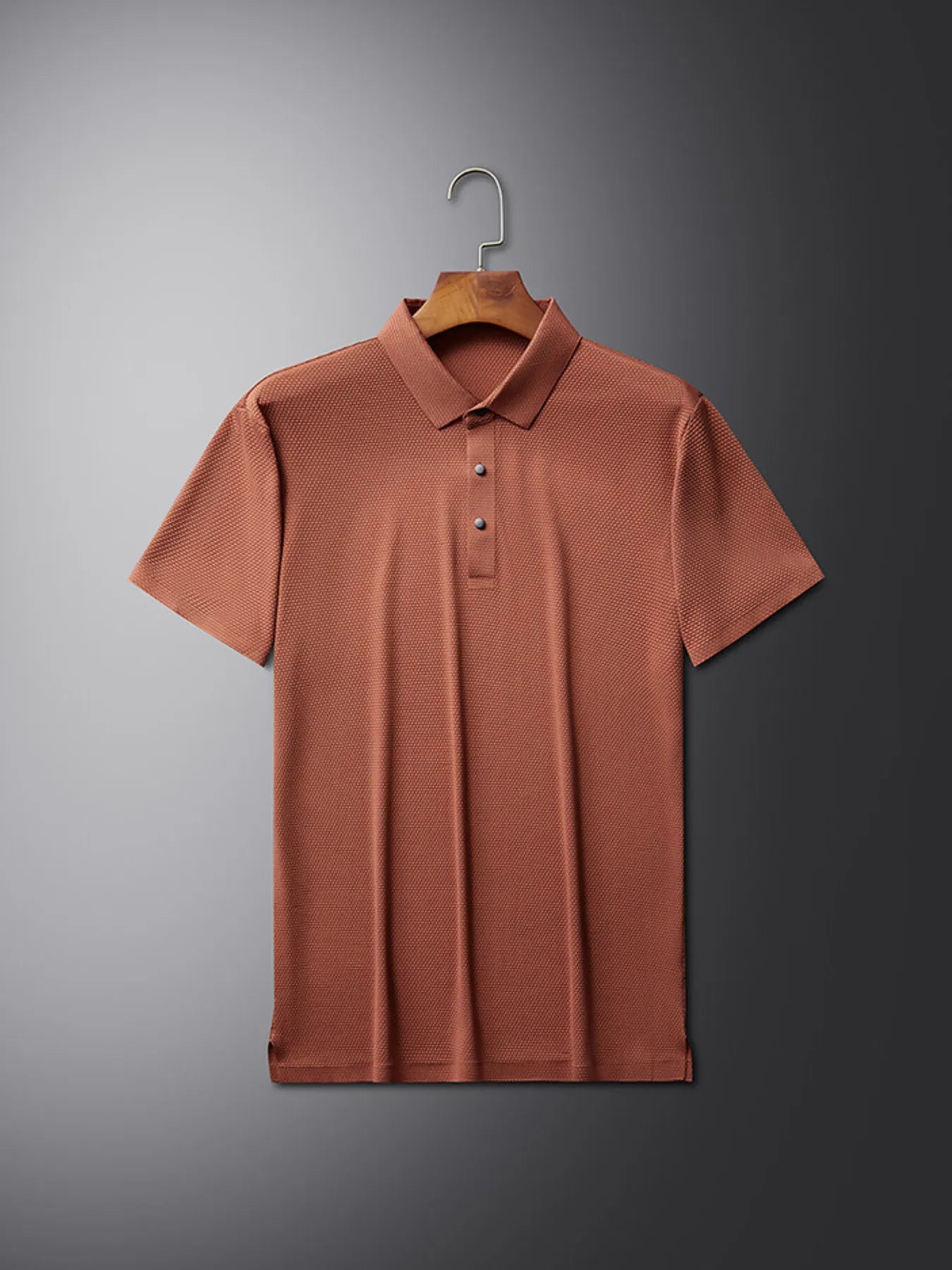 Men's Plus Size Short Sleeve Polo Shirt.