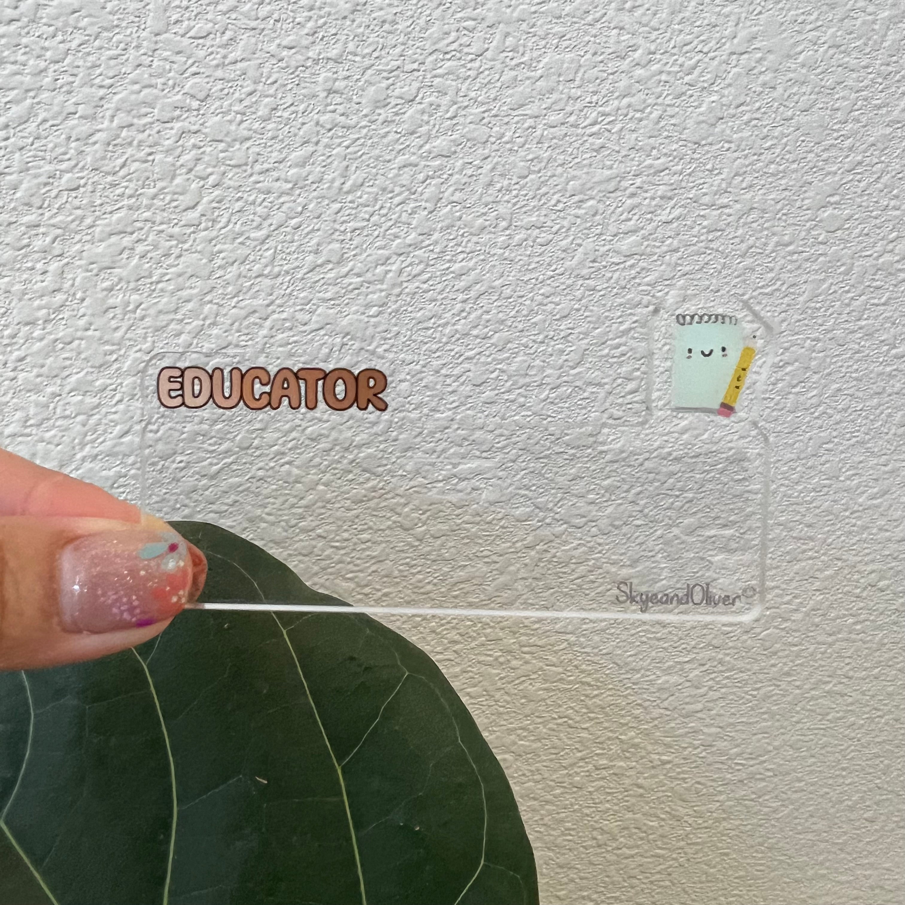 Badge Topper: EDUCATOR
