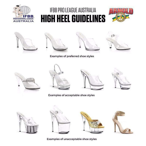 IFBB heel guidelines