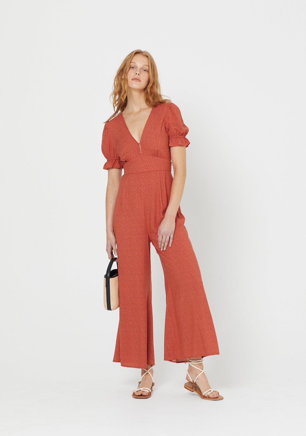 Florence Roma Jumpsuit Terracotta | Auguste The Label