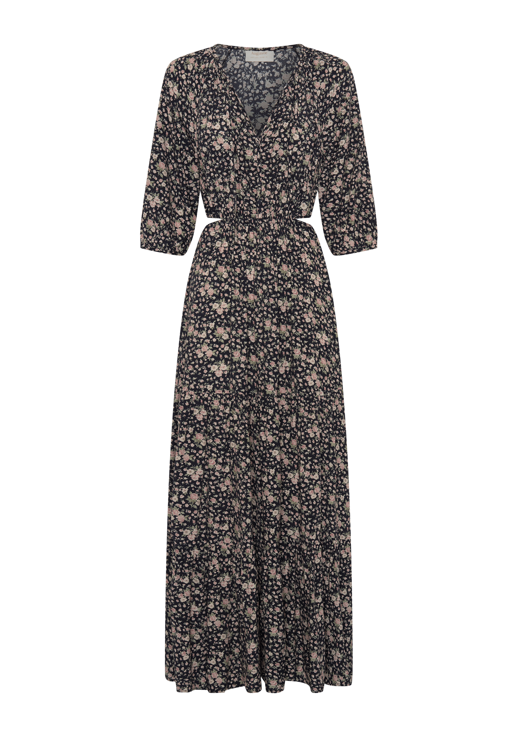 Marilyn Allie Maxi Dress Black | Auguste The Label