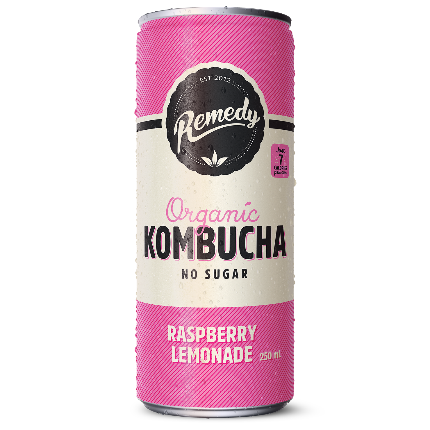 Remedy Kombucha Raspberry Lemonade