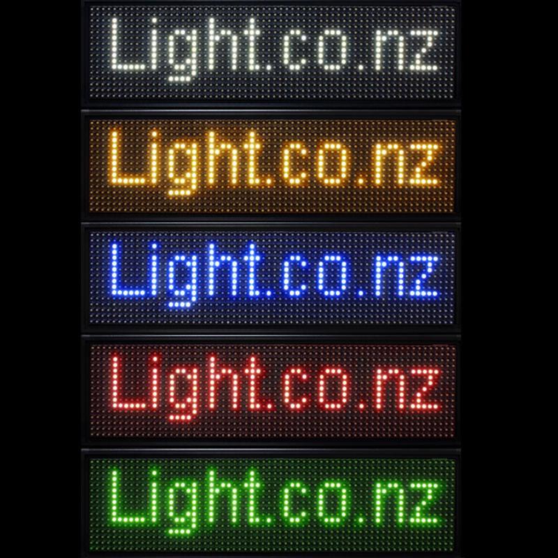 led moving sign