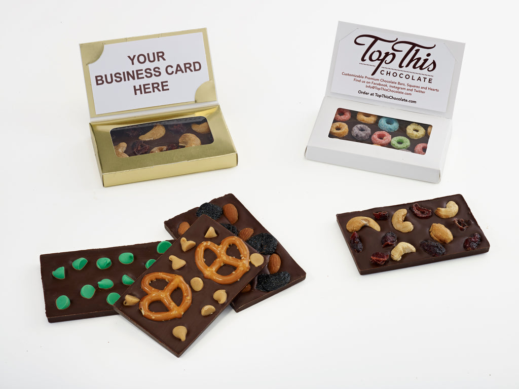 Chocolate Business Cards 12 Top This Chocolate