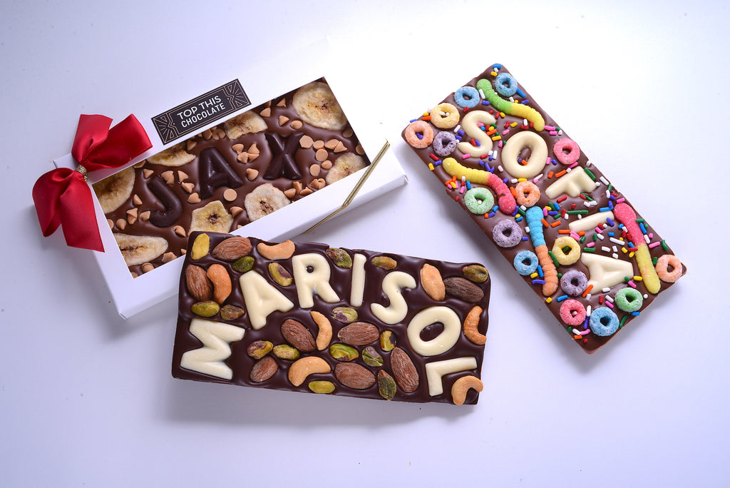 Personalized Chocolate Bar With NAME – Top This Chocolate