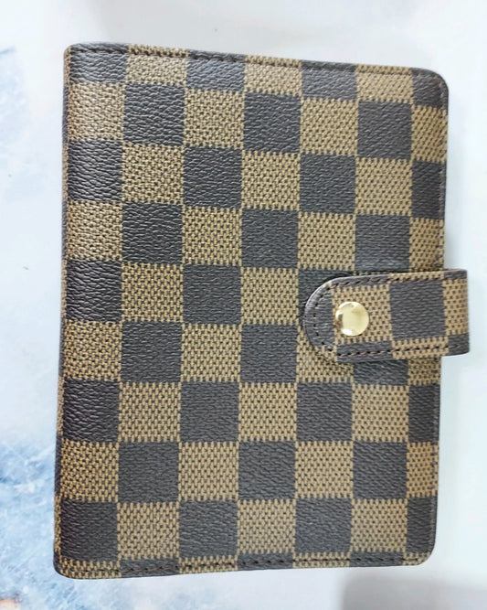 A7 Checkered Binder (similar to Wallet Size) – It's a Miracle