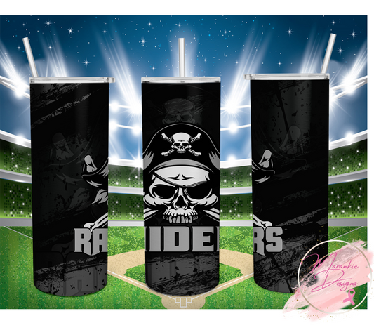 Raider Tumbler – Marankie Designs