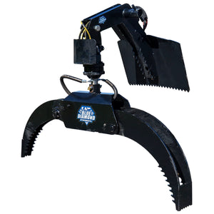 Blue Diamond Mini Log Grapple - Attachments King - Construction Daily Log Book