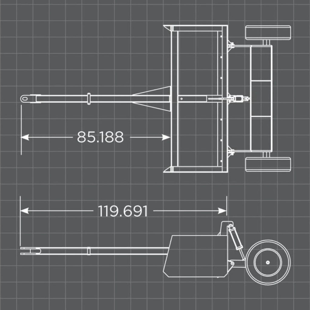 Loflin Fabrication Tractor Box Grader - Image 3