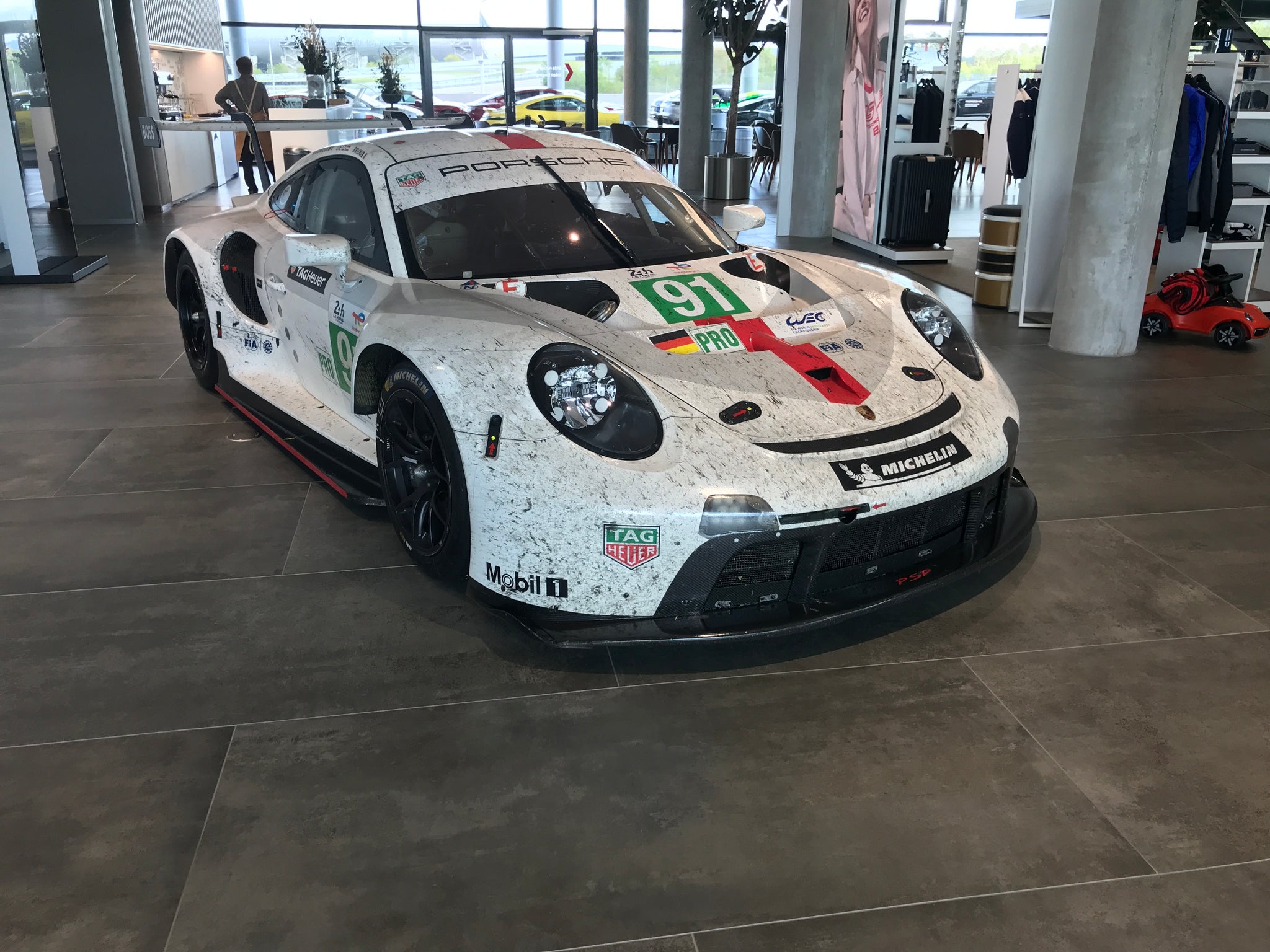 Porsche 911 RSR at Porsche Experience Centre Hockenheimring
