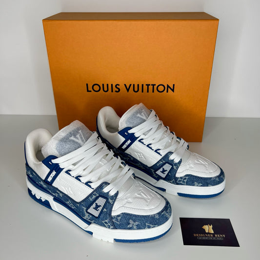 Louis Vuitton® LV Skate Sneaker Beige. Size 07.0