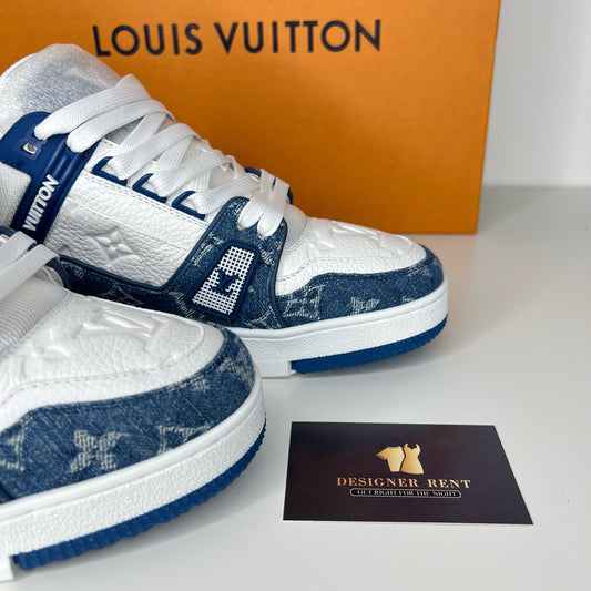 Louis Vuitton® LV Skate Sneaker Beige. Size 07.0