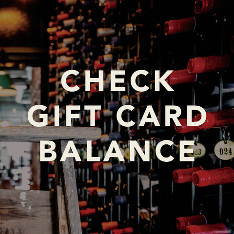 Check Gift Card Balance