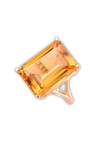 Citrine ring