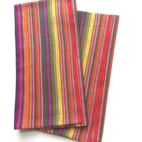 bright kitchen towels