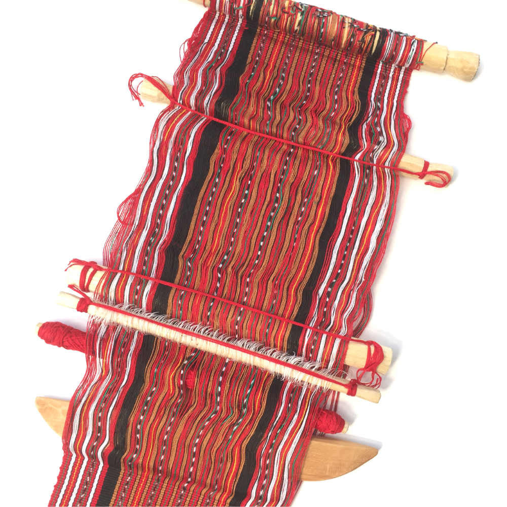 traditional weaving guatemala backstrap loom process