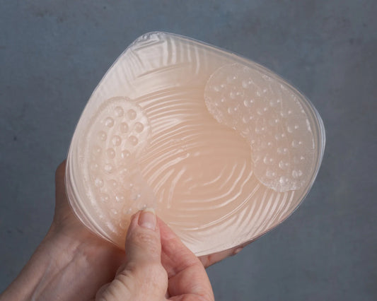 Transform Premier Semi-Round Silicone Breast Forms with Adhesive Pads