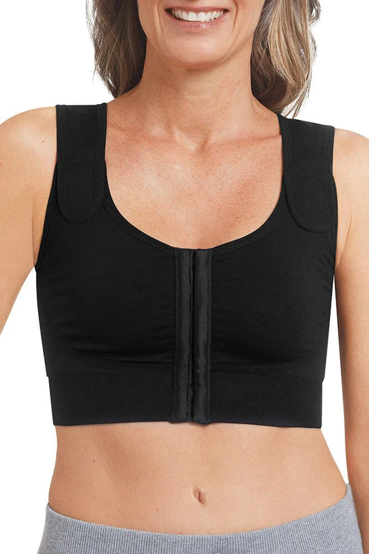 Emilia Seamless Comfort Mastectomy Bra - black