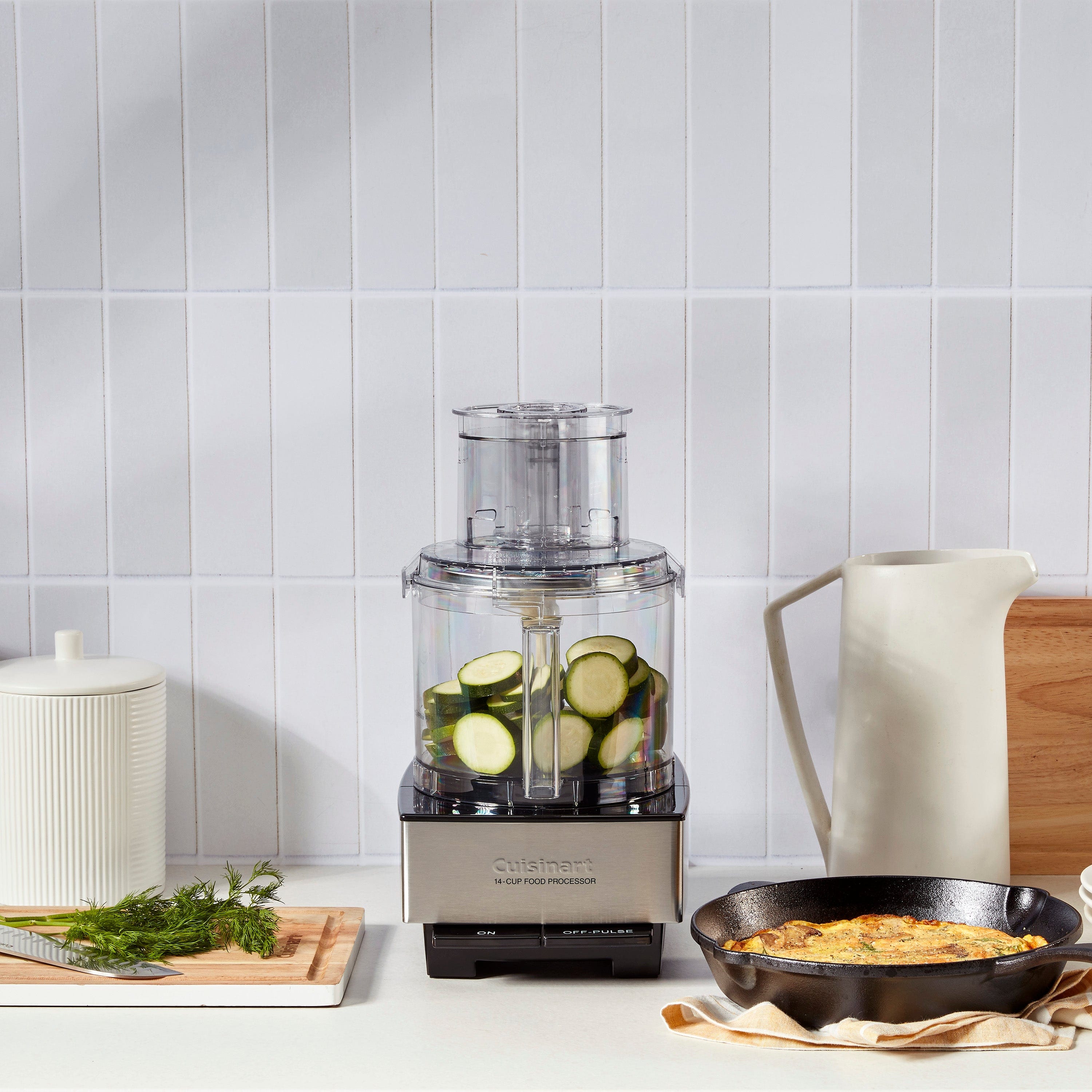 Cuisinart 14-Cup Food Processor Custom, Stainless Steel - Certified Refurbished - Image 11