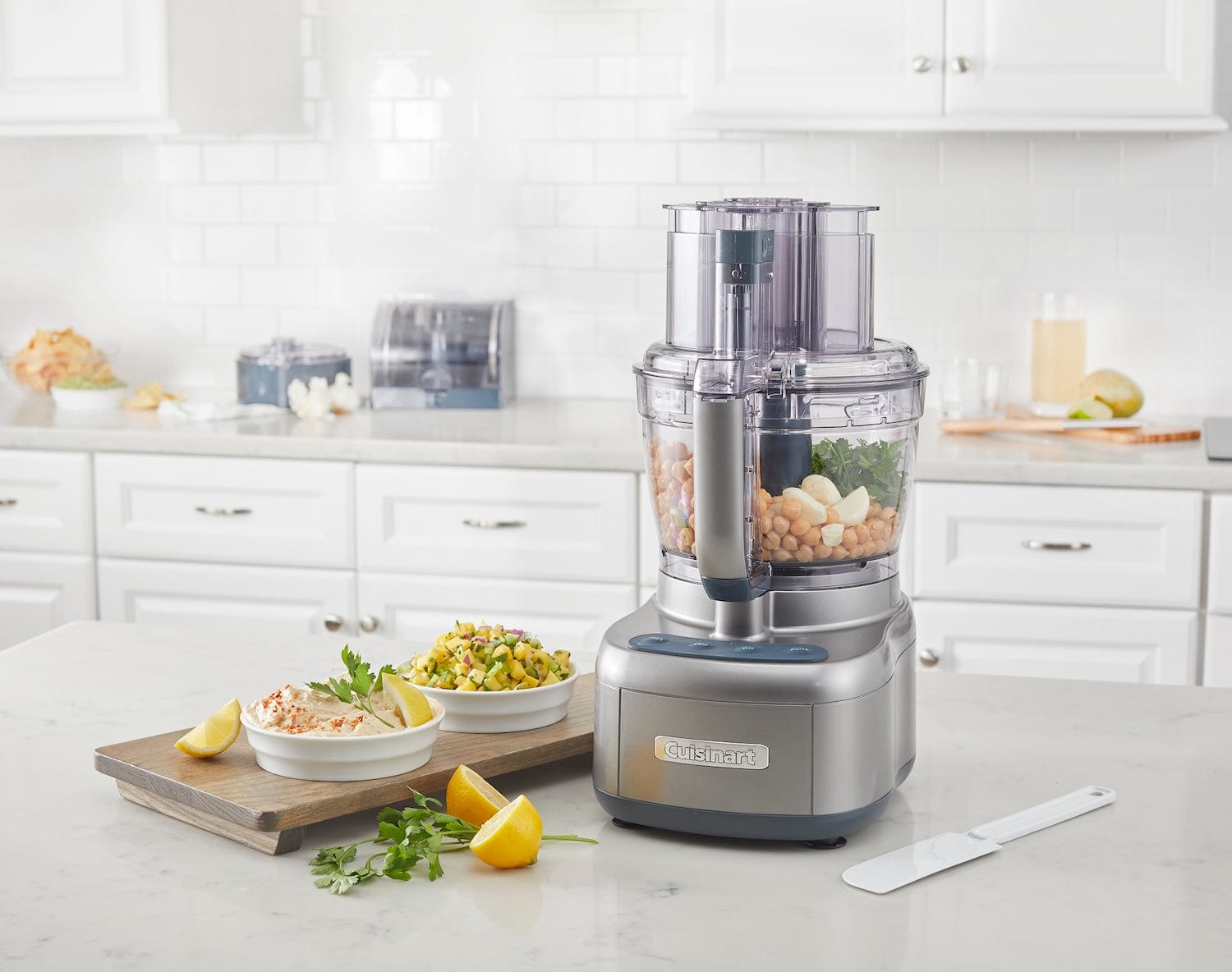 Cuisinart Elemental 13-Cup Food Processor and Dicing Kit, Gunmetal - Certified Refurbished - Image 5