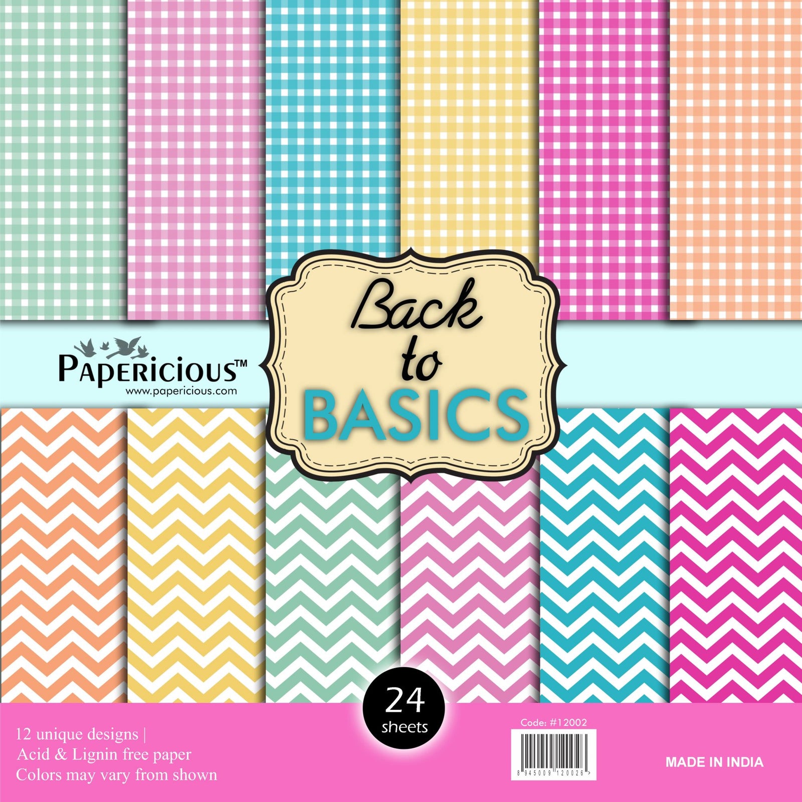 PAPERICIOUS - Basic - Designer Pattern Printed Paper – Papericious