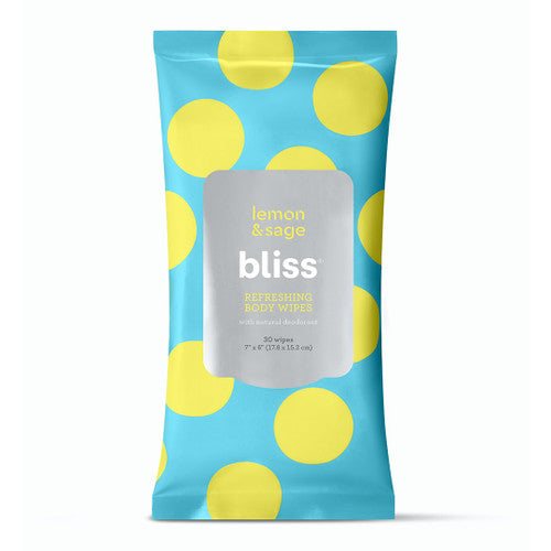 Shop Bliss Lemon & Sage Refreshing Body Wipes
